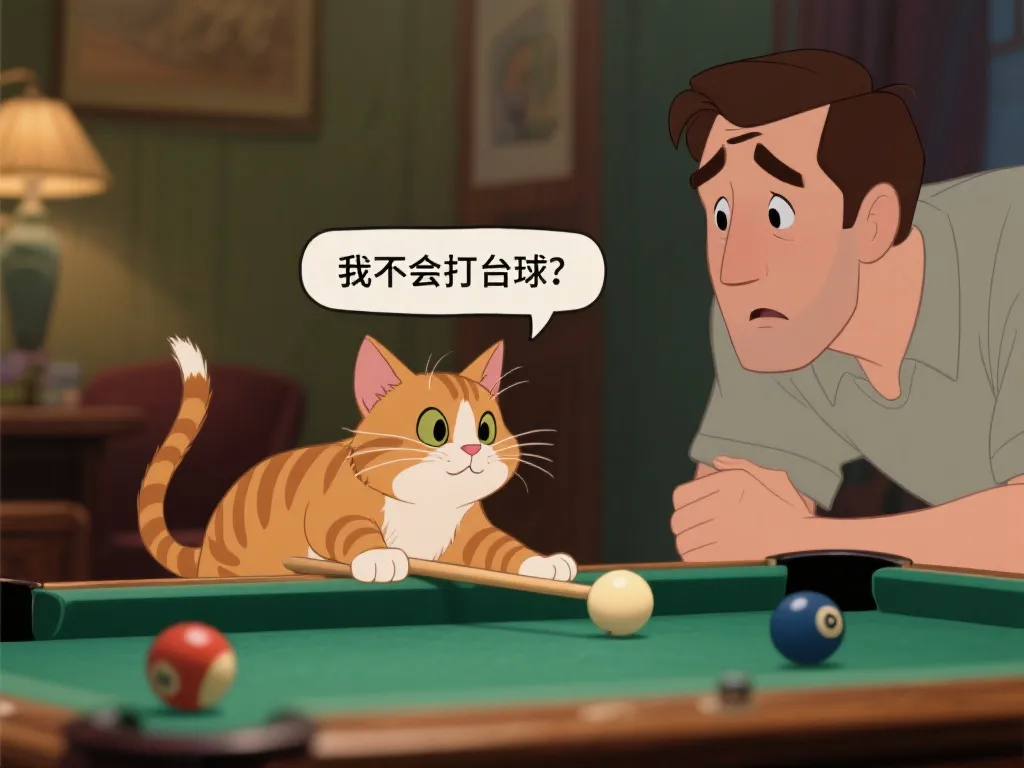 乒乓球上的